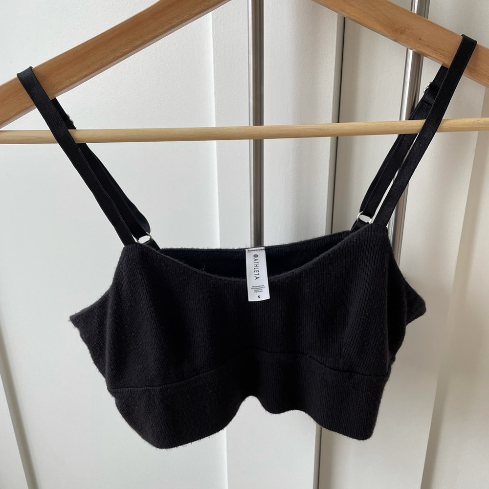 Athleta Well Rested Rib Sleep Bra - Picture 3 of 5